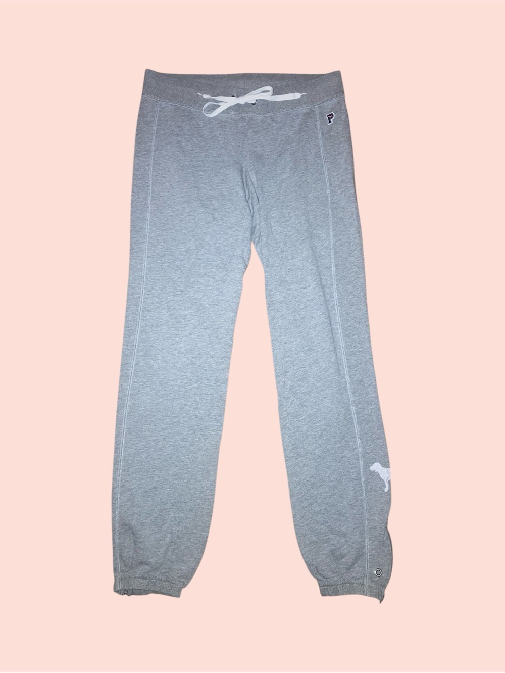 Grey Team Pink Joggers